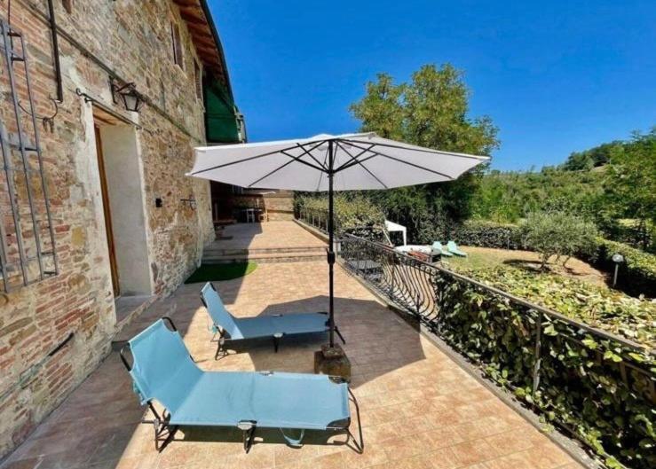 Rustico Jacuzzi & Wine Apartment La Collina Bagian luar foto